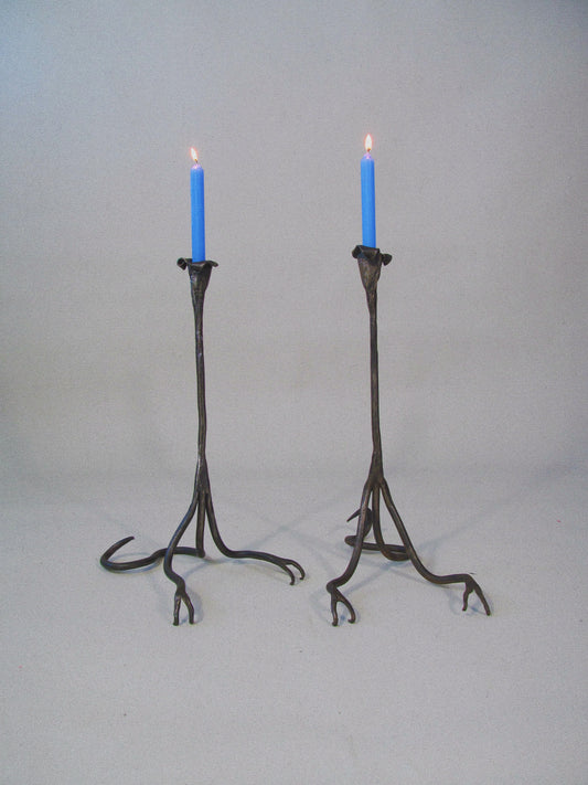 Forged Candlesticks