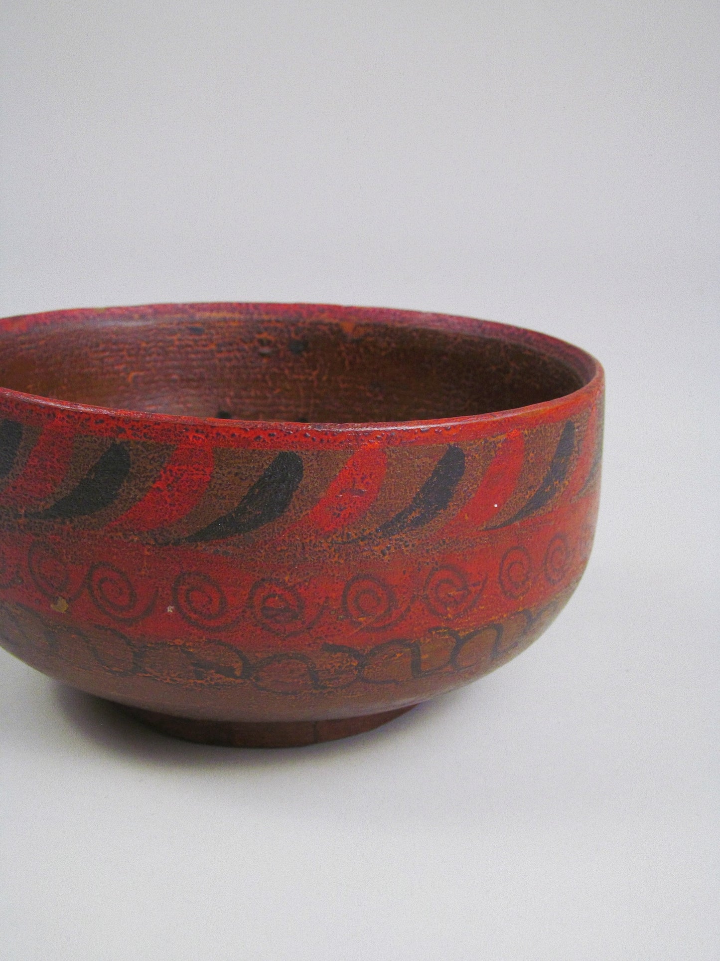 Norwegian Folk Art Bowl, early-mid 20th century