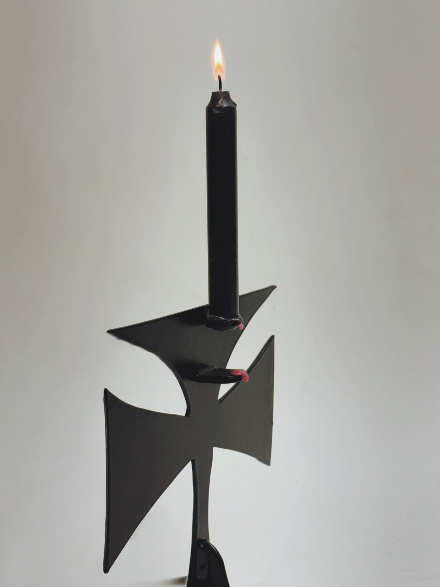 Myakin Maltese Cross Candleholders