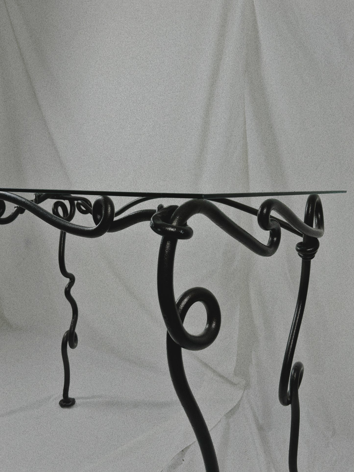 Wrought Iron Organic Dining Set