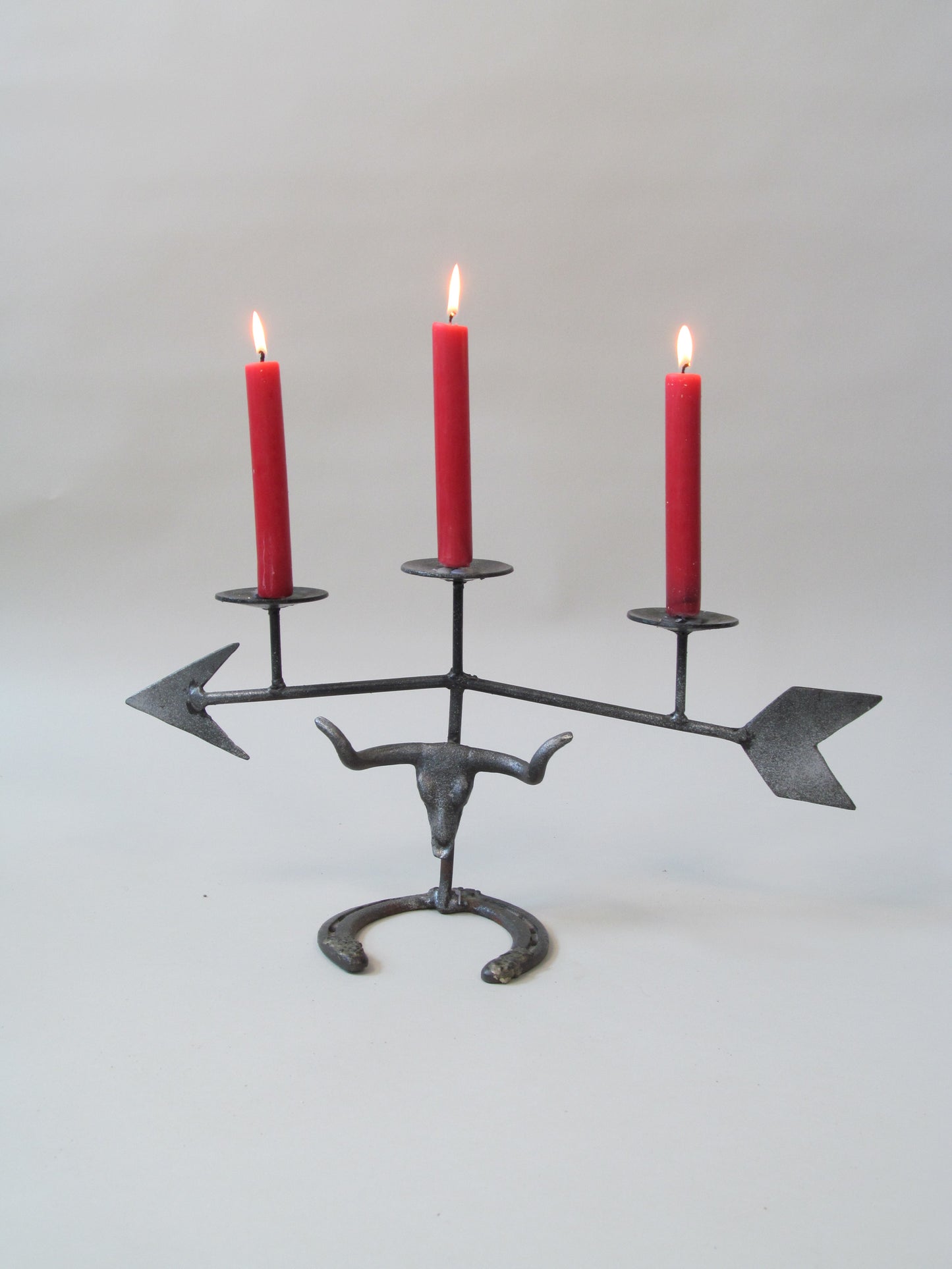 Bull and Arrow Candelabra