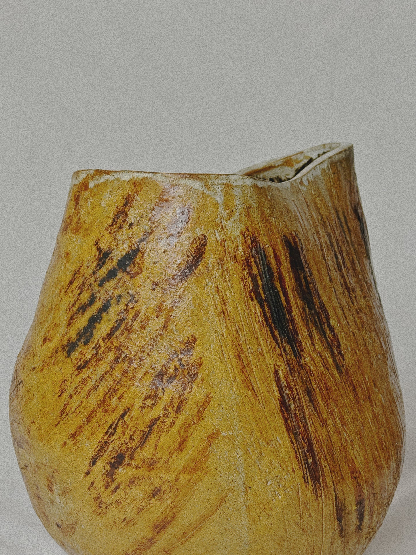 Glazed Stoneware Vessel
