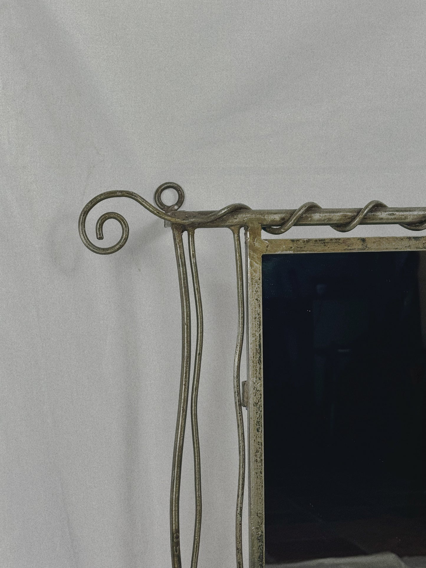 Iron Swirl Mirror