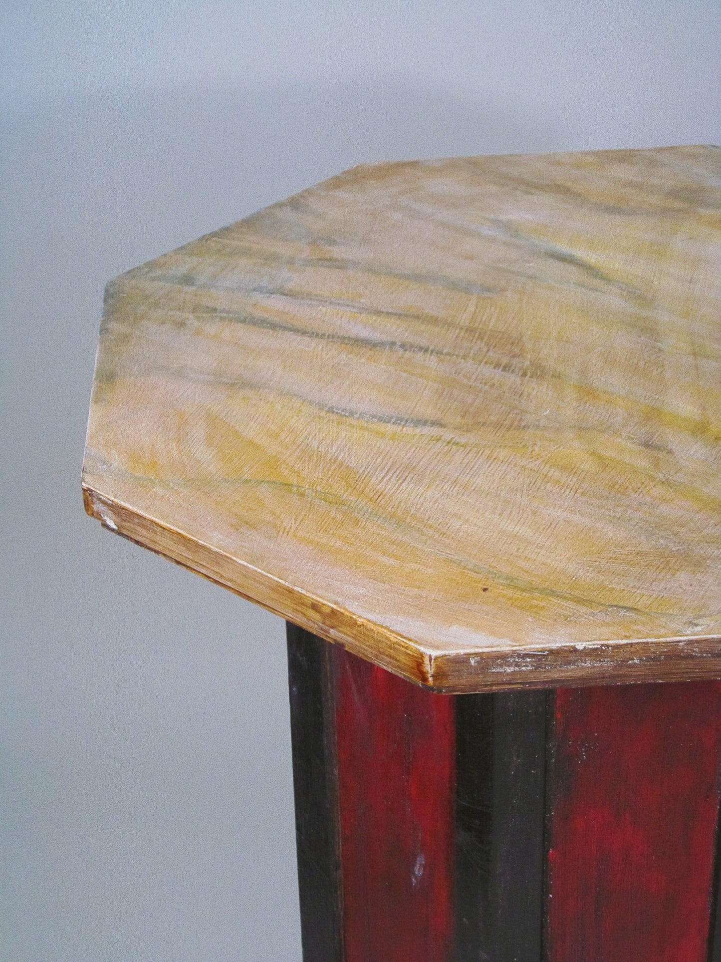 Pair of Hand Painted Plinths