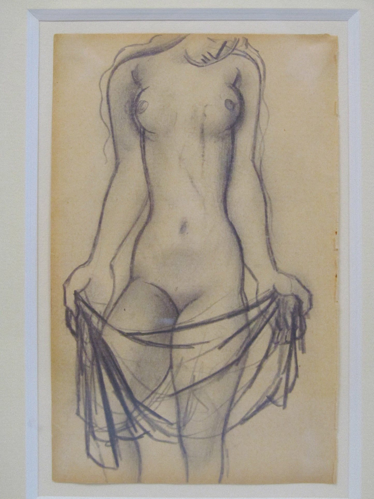 Bernard Meninsky (1891-1950) Portrait of Nora