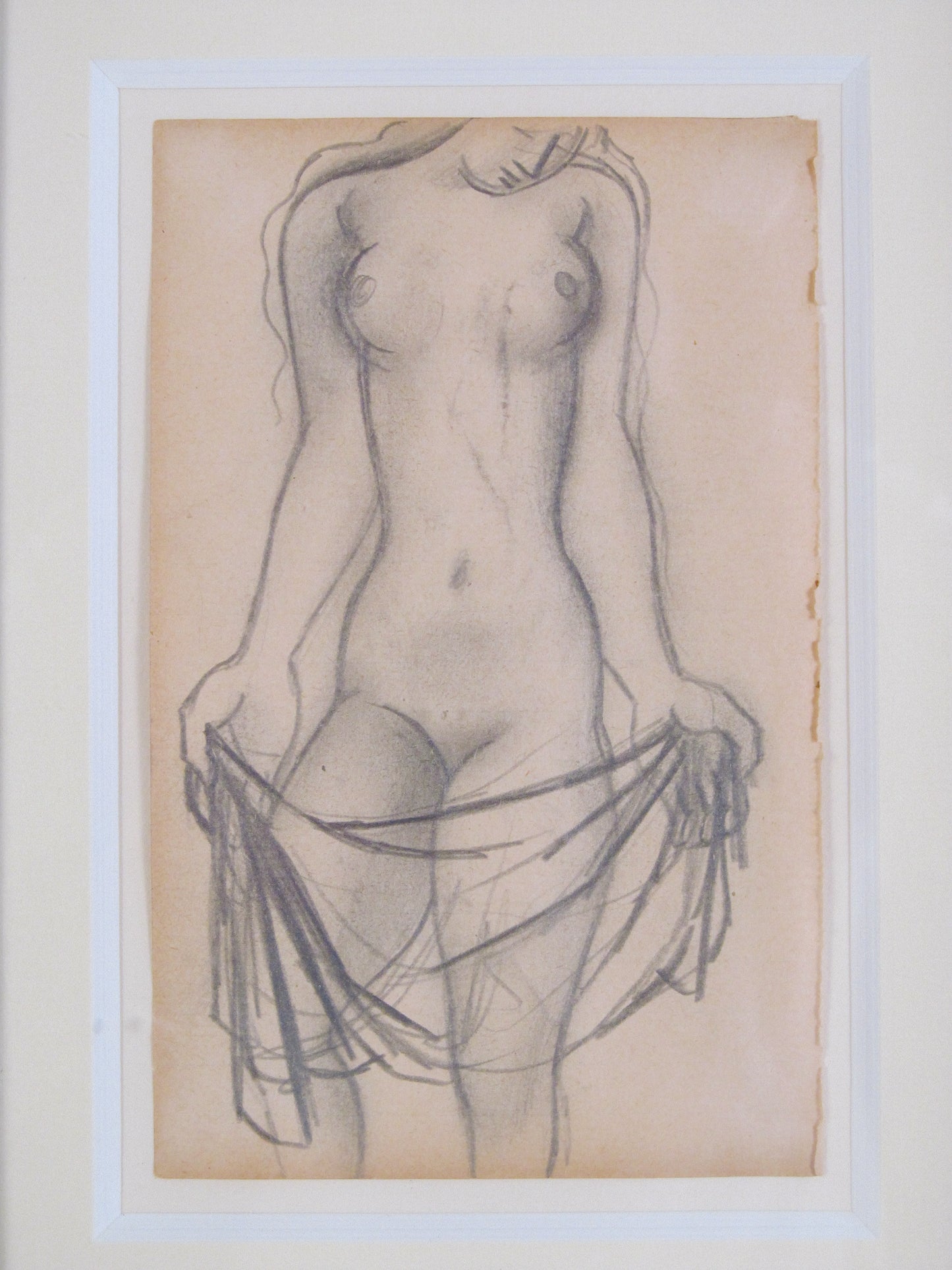 Bernard Meninsky (1891-1950) Portrait of Nora