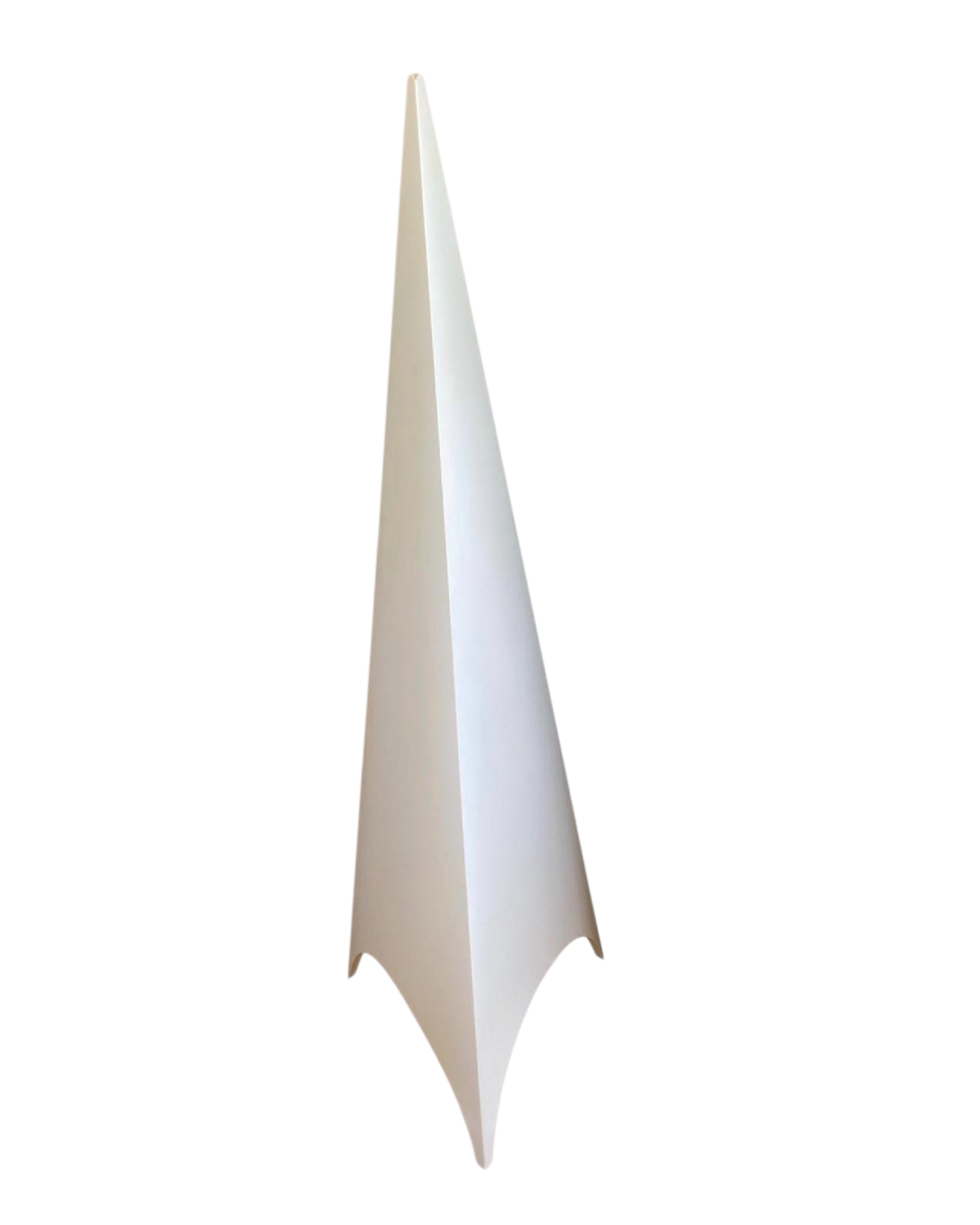 Acrylic Pyramid Floor Lamp