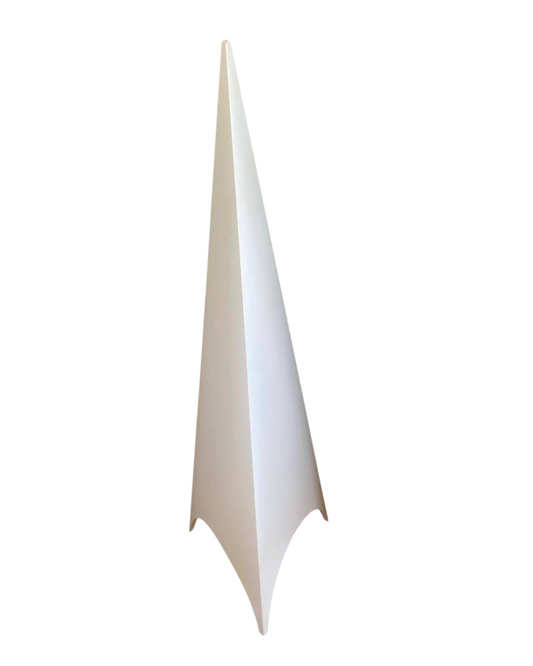 Acrylic Pyramid Floor Lamp